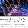 Praying ahead of Australia Day - January 2025